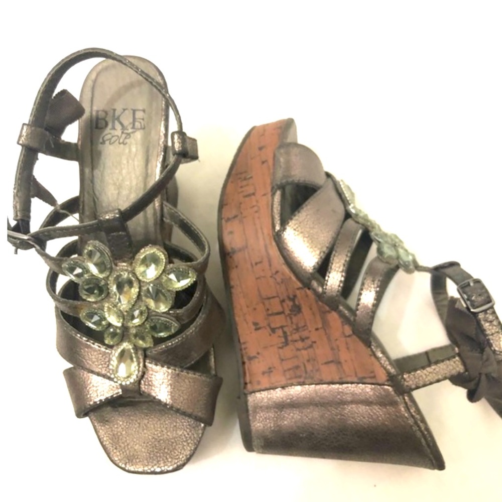 Bike Wedge sandals